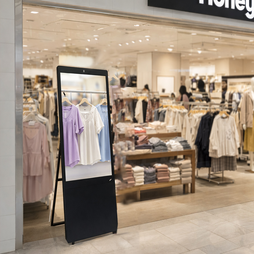 アパレル設置イメージ